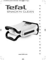 Tefal SW3712 - Snack And Clean Owner's manual