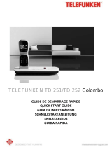 Telefunken TD 252 Colombo Owner's manual