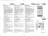 TFA Analogue Bimetall-Maxima-Minima-Thermometer Owner's manual