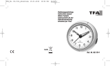 TFA Analogue Radio-Controlled Alarm Clock User manual