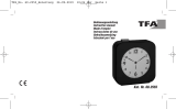 TFA Digital radio-controlled alarm clock User manual