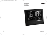 TFA Digital Radio-Controlled Clock with Automatic Backlight User manual