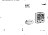 TFA High-Performance Radio-Controlled Alarm Clock with Vibration Alarm BOOM User manual