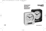 TFA Radio-Controlled Alarm Clock with Digital Alarm Setting COMBO User manual