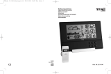 TFA Radio-controlled Weather Station with Extra Flat Design PURE PLUS User manual