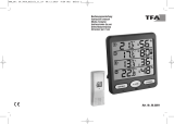 TFA Wireless Thermo-Hygrometer with 3 Transmitters KLIMA-MONITOR User manual