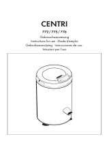 CENTRI 772 Owner's manual