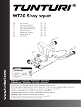 Tunturi WT20 Sissy squat Owner's manual