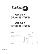 Turbo Air ALPI GREY/LUX/A/52 User manual