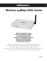 US Robotics Wireless 54Mbps ADSL Router User manual