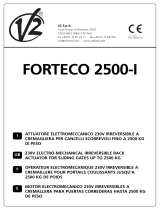 V2 Elettronica V2 Forteco 2500-I Owner's manual