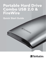 Verbatim Portable Hard Drive Combo USB User manual