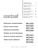 Vetus Electric marine toilet type WCS Owner's manual