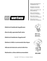 Vetus MV12A, MV24A, MV24B2 Installation guide