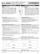 Videx Security 4900 Owner's manual