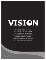 Vision AV-1500+SP-1300B Installation guide