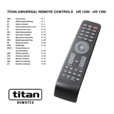 Vivanco TITAN UR 1300 - DEVICE BRAND CODE LIST Owner's manual