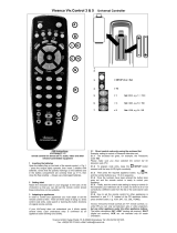 Vivanco Universal 3in1 remote control Owner's manual