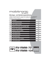 Waeco MOBITRONIC RV-RMM-104 Owner's manual
