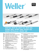 Weller WXMP Set Operating instructions