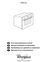Whirlpool AKZM 778 Owner's manual