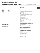 Whirlpool AQS73D 29 EU/A Owner's manual