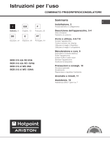 Hotpoint BCB 313 A WE I S/HA Owner's manual