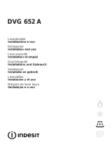 Indesit DVG 652 A WH Owner's manual