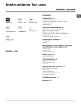 Whirlpool ECO8L 1051 EU User guide