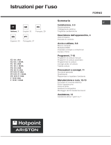 Hotpoint F 1012.1 IX /HA Owner's manual