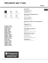 Hotpoint F 937 C.1 IX /HA Owner's manual