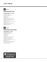 Hotpoint-Ariston LFD 11M132 Owner's manual