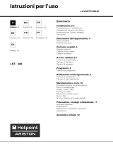 Hotpoint-Ariston LFZ 338 A IX/HA Owner's manual