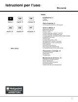 Hotpoint MWK422XHAS Owner's manual