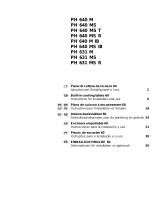 Ariston PH 640MST (AV) Owner's manual