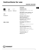 Indesit SIXL 126 S User manual