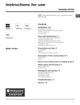 Whirlpool WDD 10760BX EU User guide