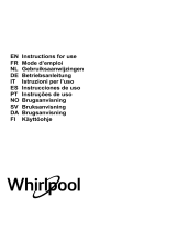 Whirlpool WEI 9FF LR IX Owner's manual