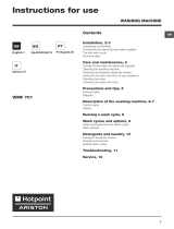 Whirlpool WMF 701 EU User guide