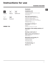 Whirlpool WMSD 723B EU User guide