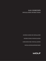 Wolf ICBCT15G User manual