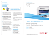 Xerox WORKCENTRE 6025 Owner's manual