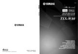 Yamaha TSX-W80 Owner's manual