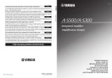 Yamaha A-S300 Owner's manual