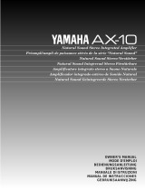 Yamaha AX-10 User manual