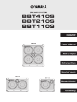 Yamaha BBT-110S User manual