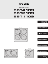 Yamaha BBT110S User manual
