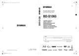 Yamaha BD-S1065 Owner's manual