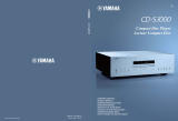 Yamaha CD-S3000 Owner's manual