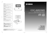 Yamaha cdc 685 Owner's manual